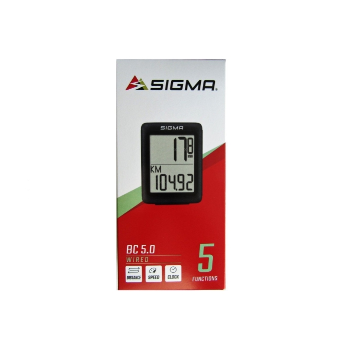 Sigma fietscomputer BC 5.0 WR