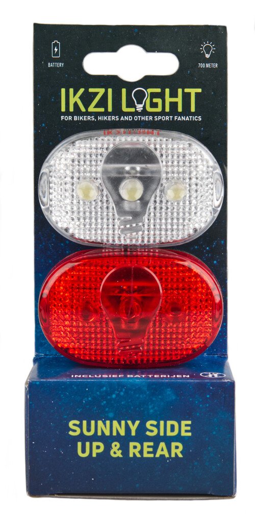 Ikzi Light verlichtingsset ovaal 3 led batterij