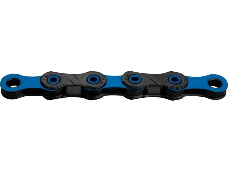 Kmc ketting DLC12 black/blue 126s