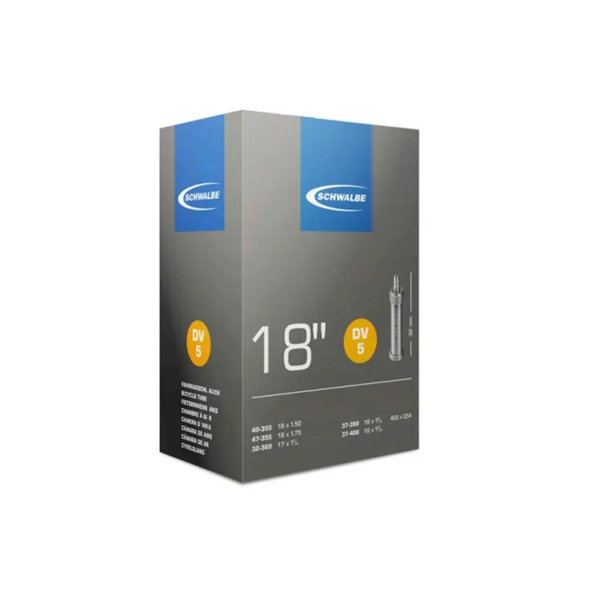 Schwalbe bnb DV5 17 x 1 1/4 - 18 x 1.75 hv 32mm - Afbeelding 3