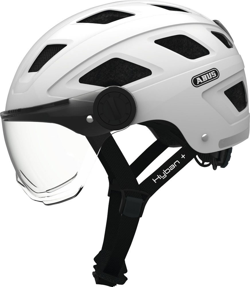 Abus helm Hyban+clr visor cr