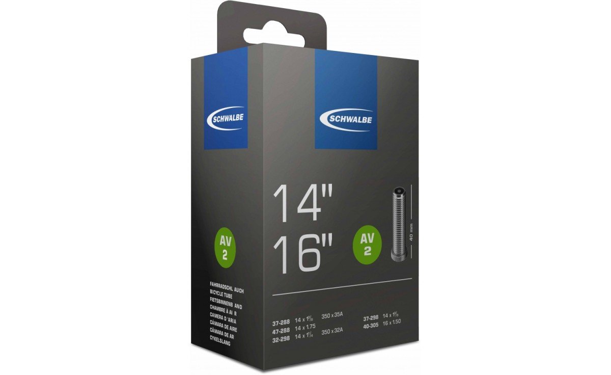 Schwalbe bnb AV2 14 x 1 1/4 - 16 x 1.50 av 40mm - Afbeelding 3