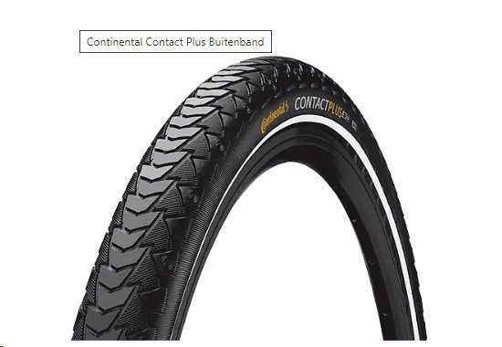 Continental btb eContact Plus 20 x 2.40 refl