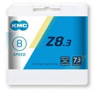 Kmc ketting Z8 silver/grey 114s