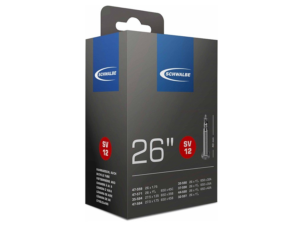 Schwalbe bnb SV12 26 x 1 1/4 - 27.5 x 1.75 fv 40mm