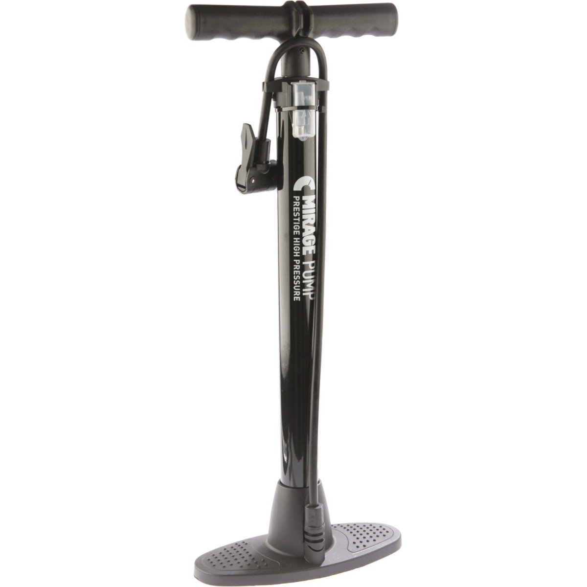 Mirage vloerpomp staal zonder meter dualhead