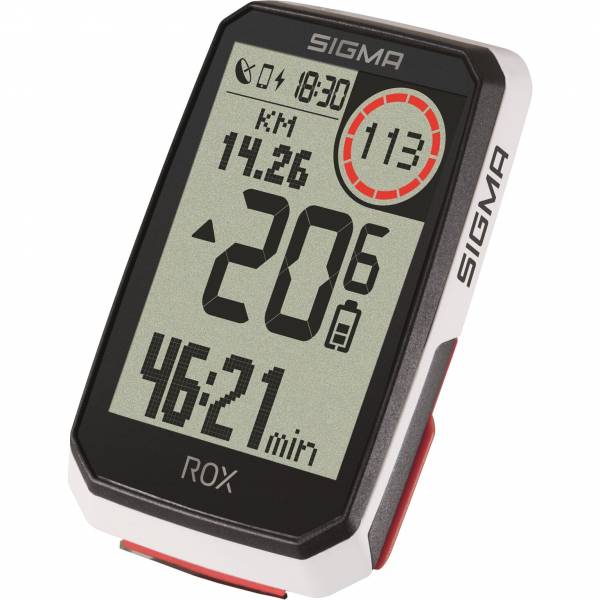 Sigma fietscomputer ROX 4.0 GPS White