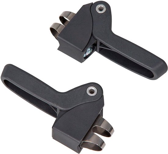 Qibbel achterzitje Junior 6+ drager bev. antraciet - Afbeelding 3