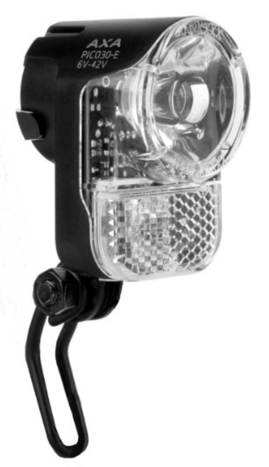 Axa koplamp Pico E-bike switch aan/uit 6-42v 30 lu