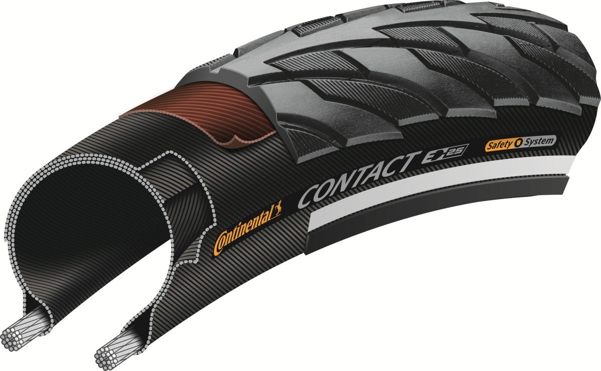 Continental btb Contact 28 x 1 1/4 zw refl