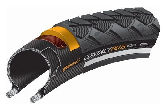 Continental btb Contact Plus 26 x 1.75 zw refl