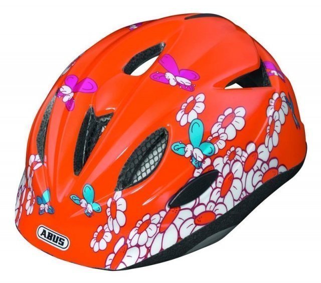 Abus VALHELM ROOKIE SMILEY RED KIND