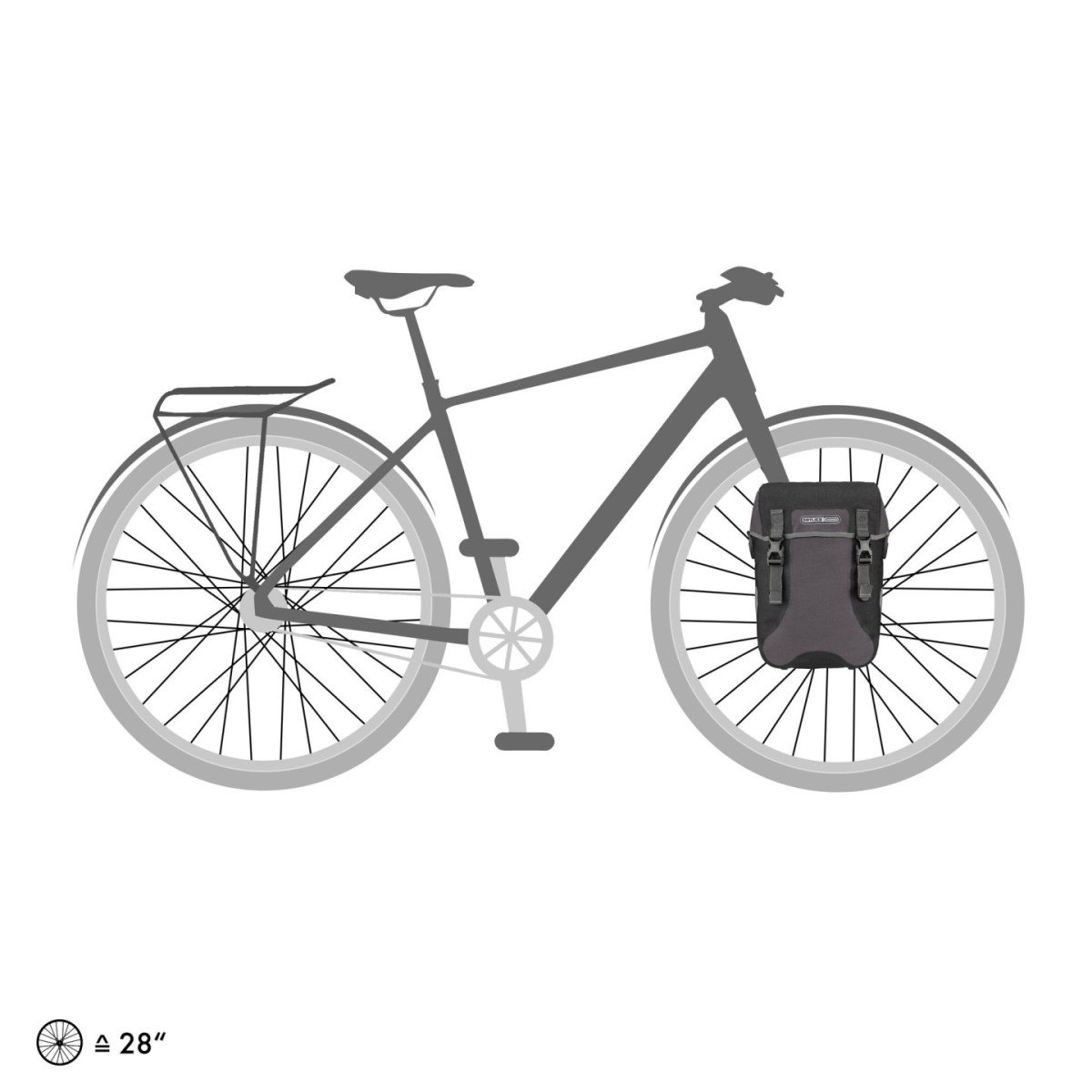 Ortlieb Sport-Packer Plus QL2.1 30 L granite/black - Afbeelding 3