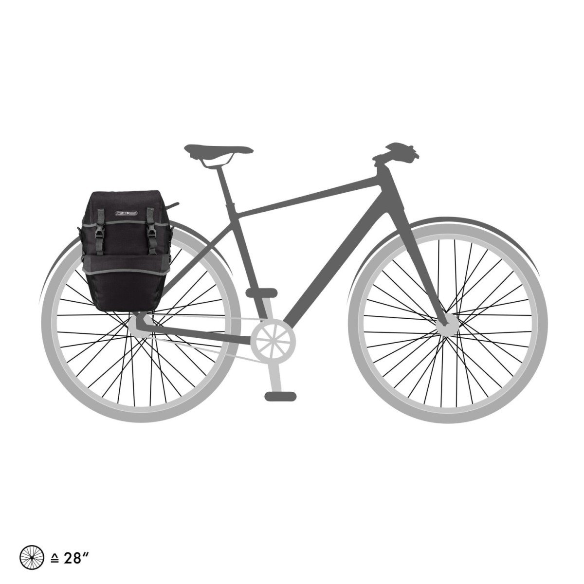 Ortlieb Bike-Packer Plus QL2.1 42 L granite/black - Afbeelding 3
